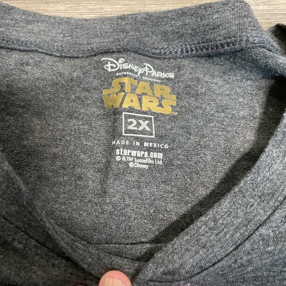 NWT Disney Parks Women Star Wars Shirt- 2X - Picture 8 of 10